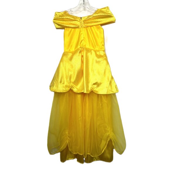 Belle Yellow Iconic Dress Gown Secrets Nunley Collection Child 6-8 NWT NOS - Picture 7 of 15